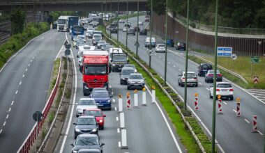Zähfließender Verkehr: Weitere Einschränkungen auf dem Bielefelder Ostwestfalendamm