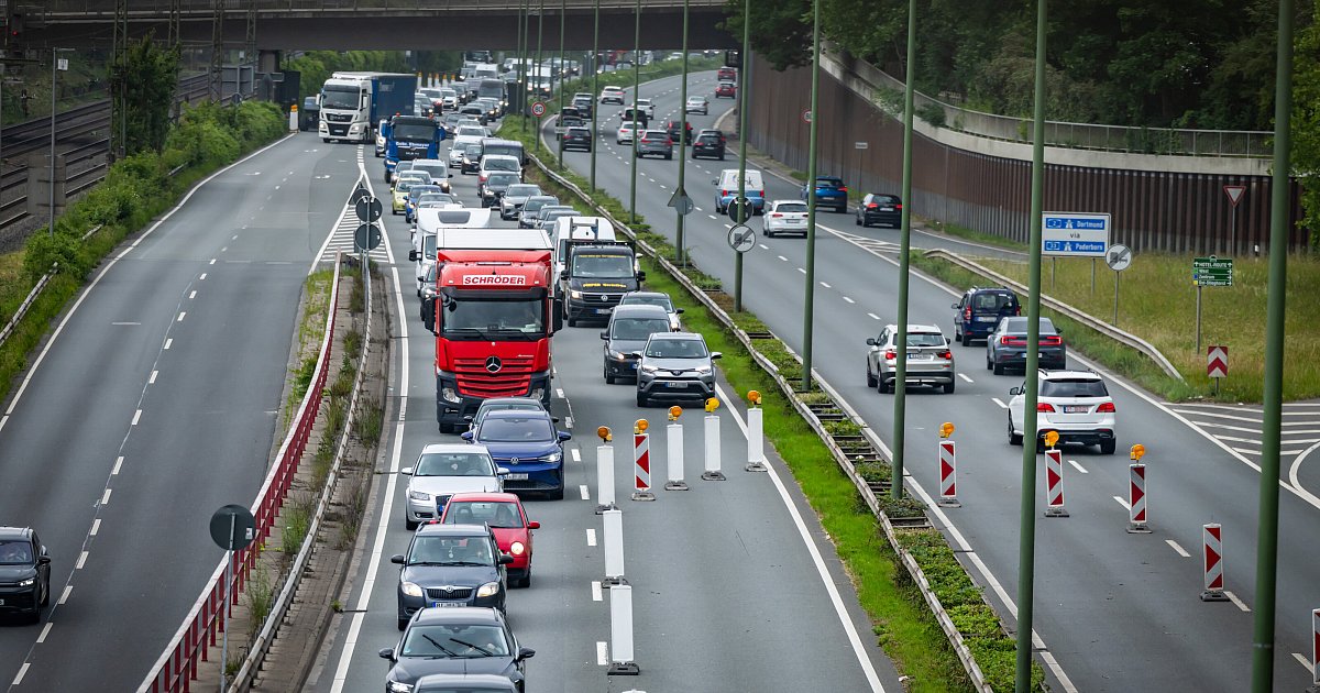 Zähfließender Verkehr: Weitere Einschränkungen auf dem Bielefelder Ostwestfalendamm