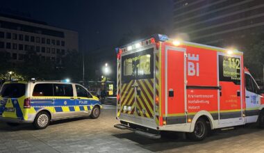 Junger Bielefelder nach Attacke mit Schlagring und Messer in der Innenstadt verletzt