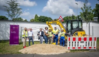 Pressemeldung: Spatenstich: Westconnect startet Glasfaserausbau in Dortmund
