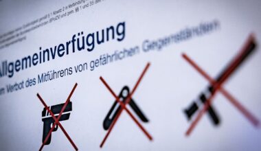 Am Bielefelder Hauptbahnhof gilt am Wochenende erneut ein Waffenverbot