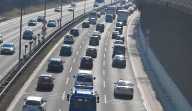 Auf dem Bielefelder Ostwestfalendamm wird jetzt die rechte Fahrspur gesperrt | Haller Kreisblatt