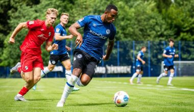 Sarenren Bazee bringt Arminia im Test gegen Verl II früh auf Kurs