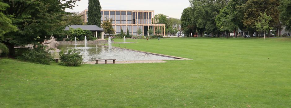 Reisinger-Anlagen in Wiesbaden bald mit Riesen-Wasserrutsche und Ninja-Parcours