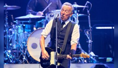 Bruce Springsteen bei einem Auftritt vor wenigen Wochen in Spanien.