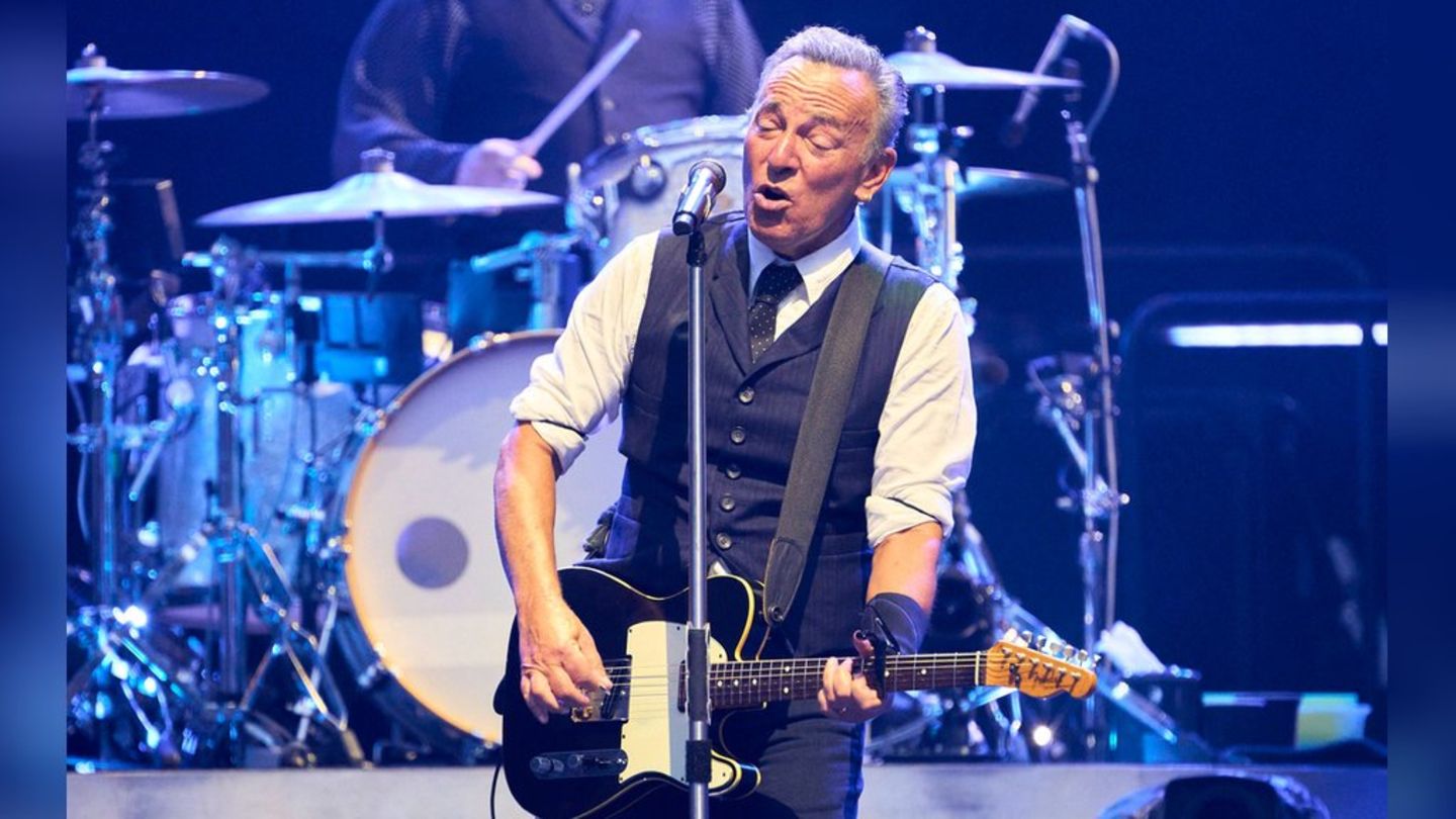 Bruce Springsteen bei einem Auftritt vor wenigen Wochen in Spanien.