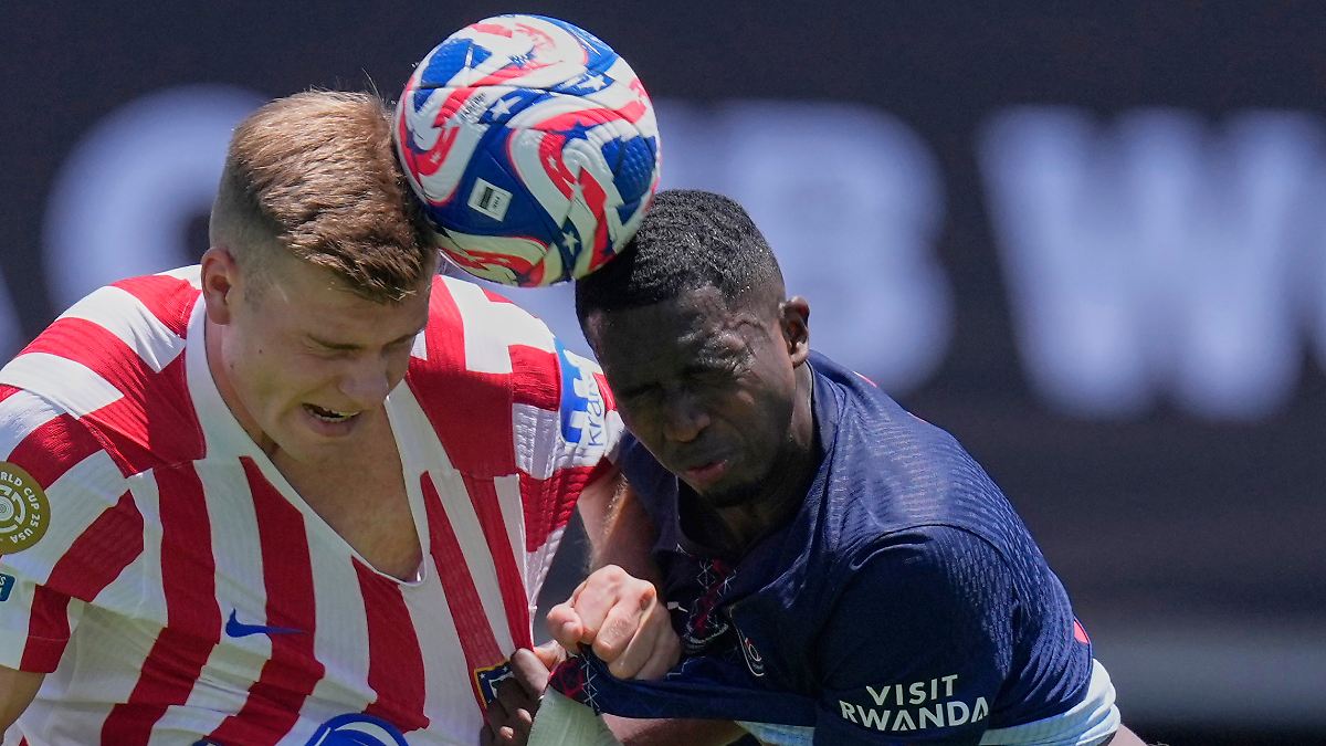 Bei gnadenloser Hitze: Pariser Superfußball und Rote Karte brechen Atletico "das Genick"