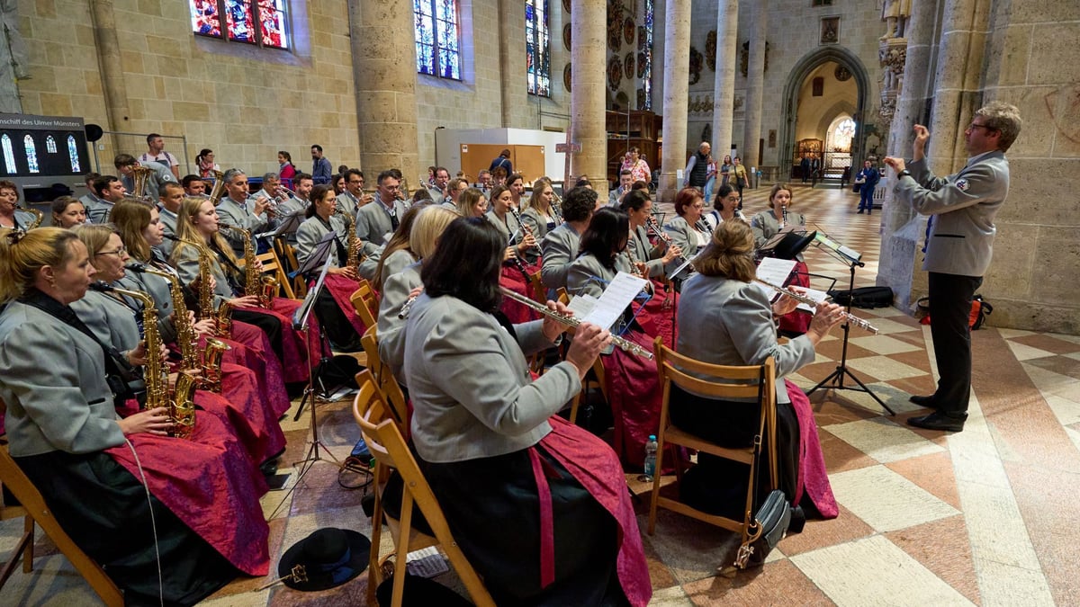 Stadtkapelle beim Deutschen Musikfest in Ulm