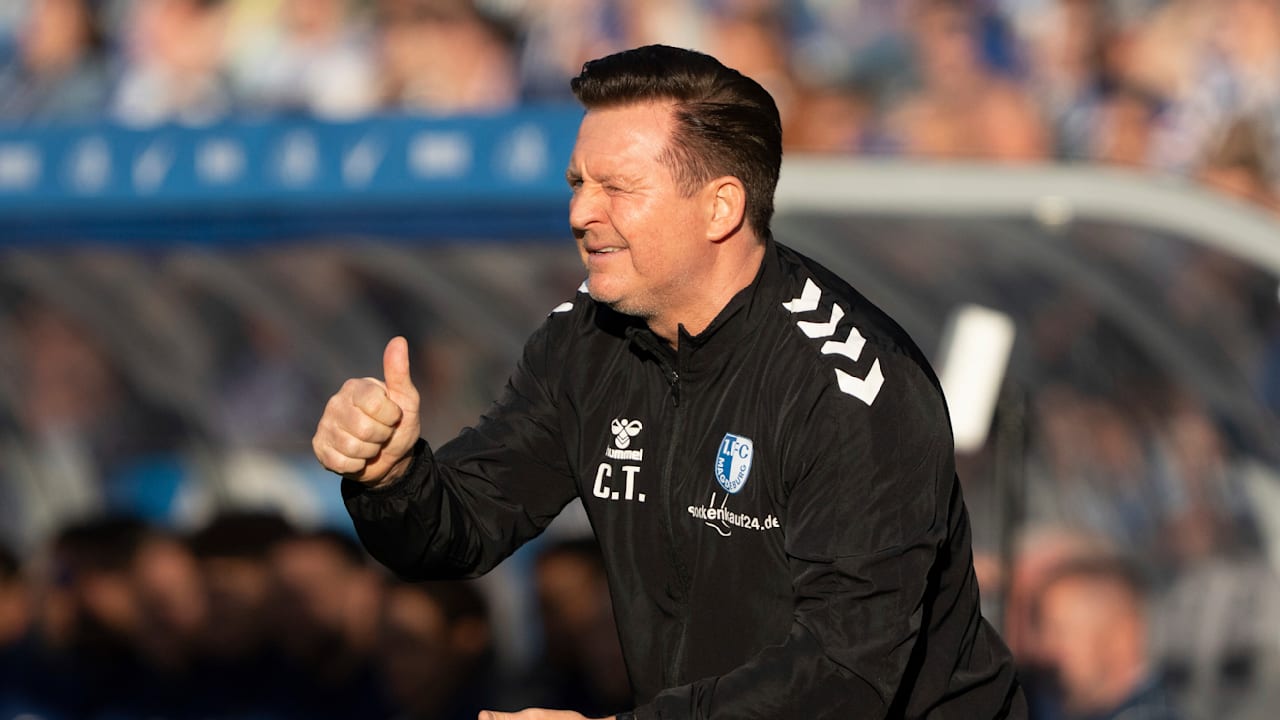 Hannover 96: Trainer Christian Titz kommt vom 1. FC Magdeburg - BILD