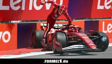 Charles Leclerc verschätzt sich und crasht!
