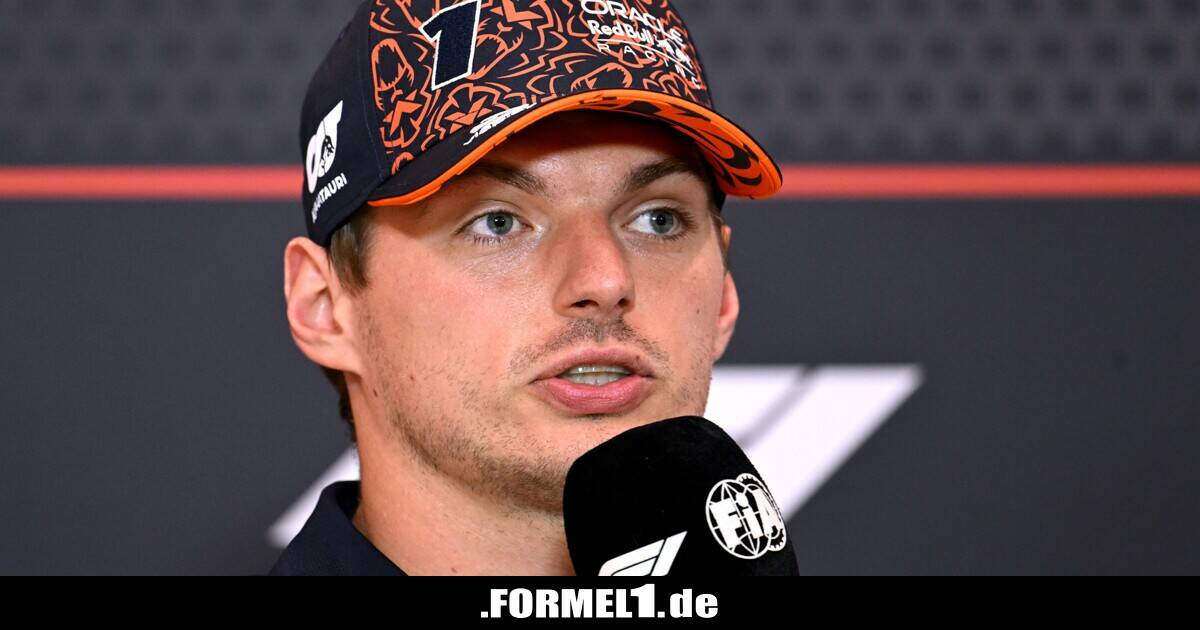 Warum Max Verstappen in der Pressekonferenz (fast) nichts sagte!