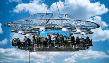 Hoch hinaus: Gourmet-Erlebnis „Dinner in the Sky“ kehrt nach Stuttgart zurück - Nachrichten aus Stuttgart