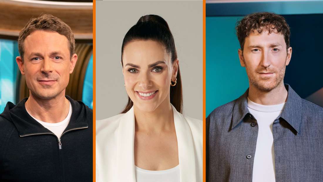 Die ARD-Moderatoren Alexander Bommes, Esther Sedlaczek und Louis Klamroth.