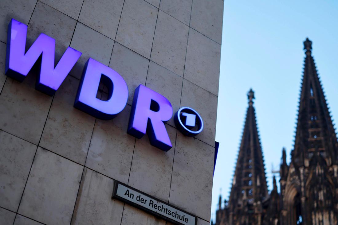 Das WDR-Gebäude in Köln. 