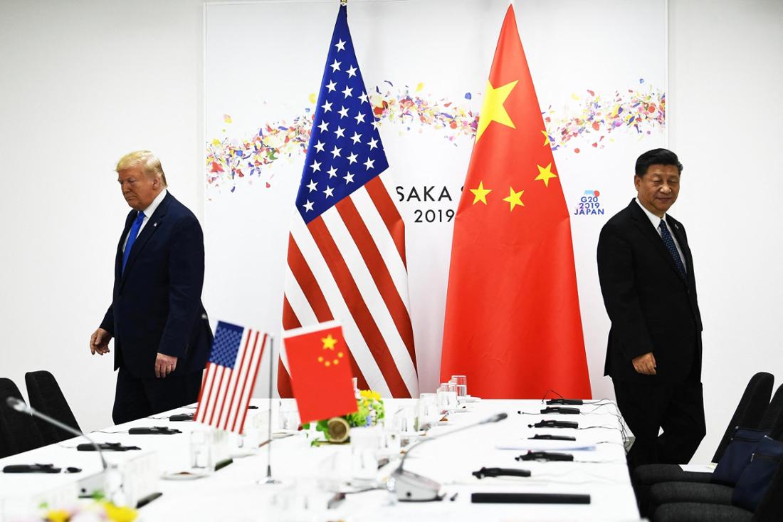 Donald Trump und Xi Jinping 2019 in Osaka