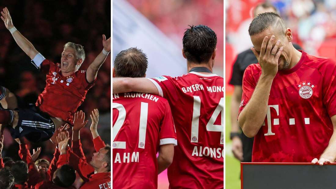 In der Geschichte des FC Bayern München gab es bereits zahlreiche emotionale Spieler-Verabschiedungen.
