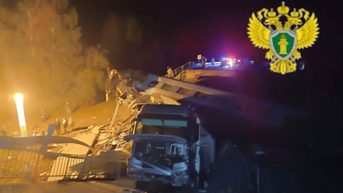 Nach dem Einsturz einer Brücke ist in der russischen Grenzregion Brjansk ein Zug entgleist, es gab mehrere Tote. Möglich ist ein Sabotageakt der Ukraine im laufenden Krieg. 