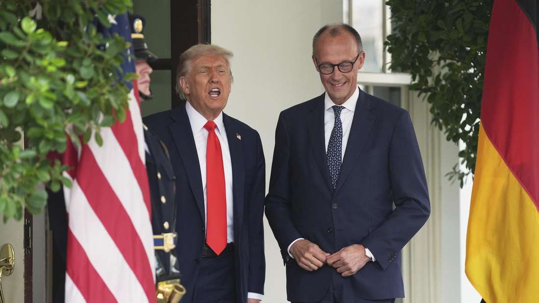 Friedrich Merz trifft Donald Trump