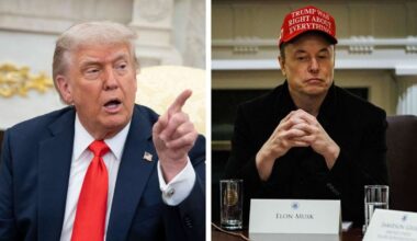 Streit-Eskalation zwischen Trump und Musk: Drogen-Vorwürfe stehen im Raum