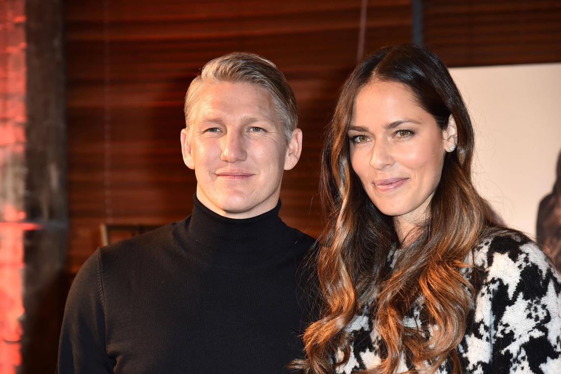 Bastian Schweinsteiger und Ana Ivanovic bei einem Werbe-Event.