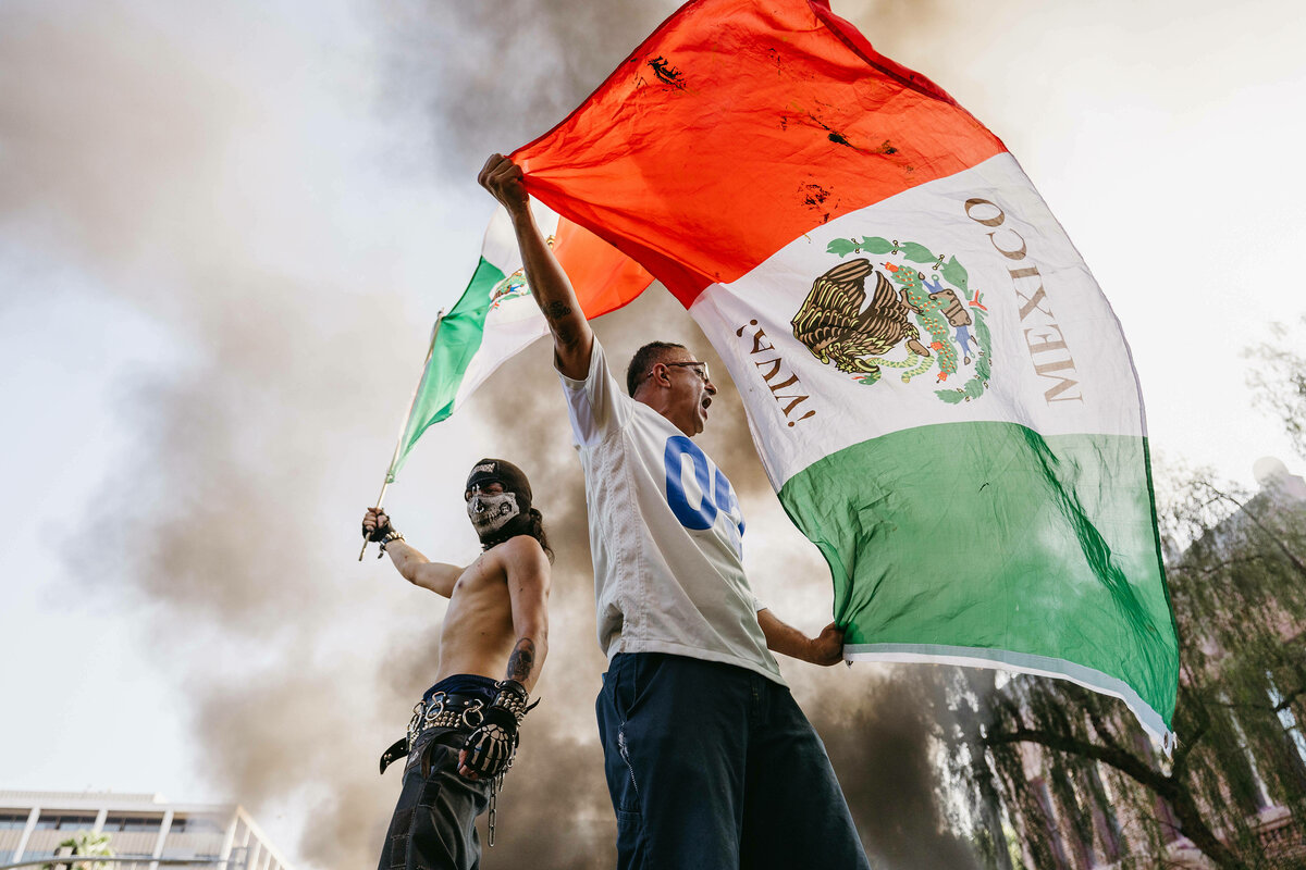 Unruhen in Los Angeles: Widerstand gegen Trumps Gewalt ist berechtigt