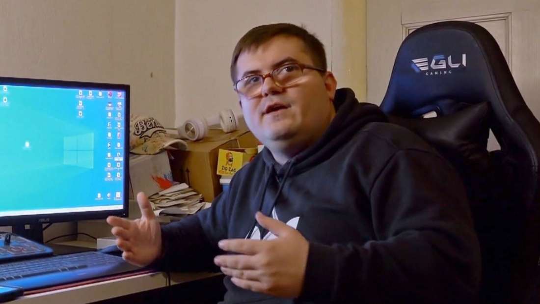 Pascal glaubt, das Jobcenter wäre begeistert von seiner Arbeit: „Die haben gesagt, man soll sich was einfallen lassen!“