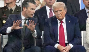 Wutanfall wegen Militärparade: Trump kritisiert Hegseth