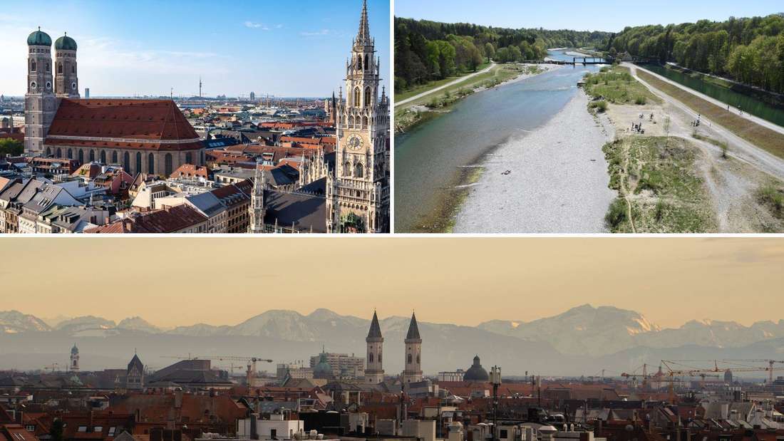 In München gibt es zahlreiche Aussichtspunkte.