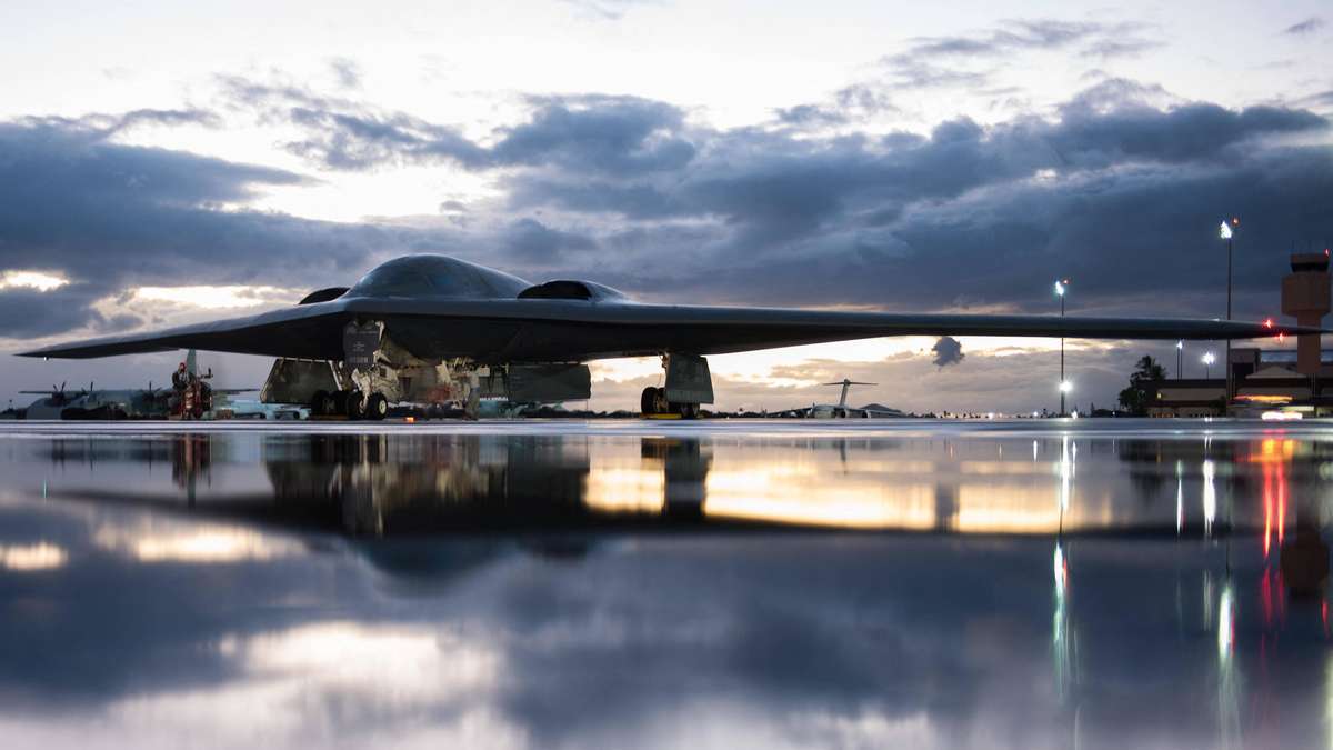 B-2-Piloten haben wenigstens ein Klo