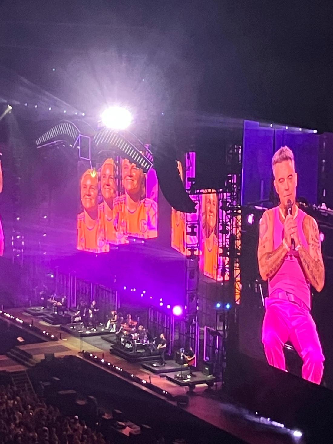 Robbie Williams singt für Patricia „She‘s the one“ 