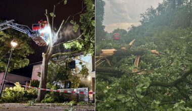 Unwetter fegt über Deutschland, Bayern und Österreich