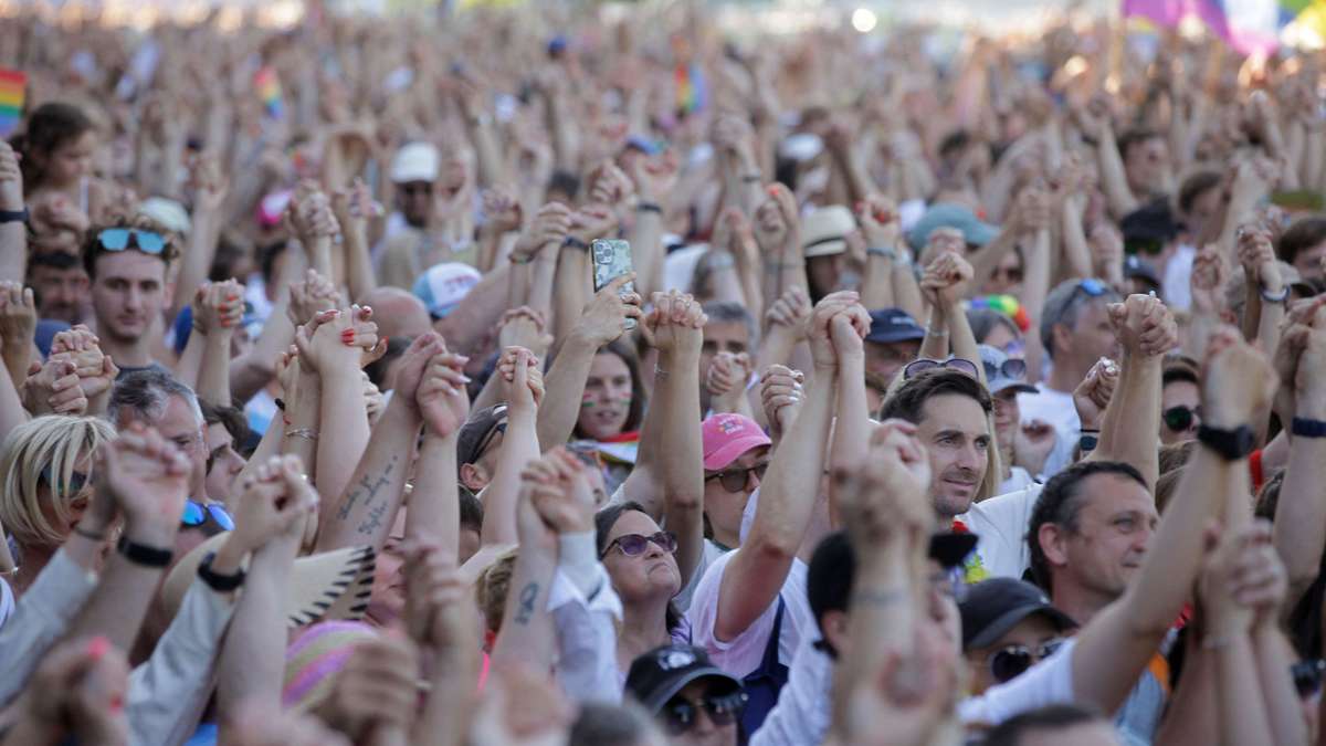 Rekord bei verbotener Pride-Parade in Budapest – Orbán beschuldigt EU