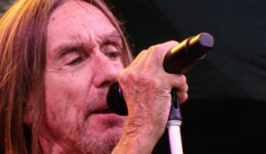 Iggy Pop beim Konzert auf der halleschen Peißnitzinsel: Von Tausenden Fans gefeiert.