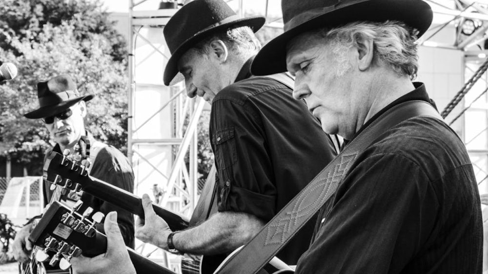 Americana-Sound mit der Band "Lost in Bavaria" in Eusers Atelierladen „Werklicht“.