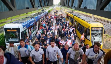 Busse statt Bahnen: Baustelle auf wichtiger Verkehrsachse