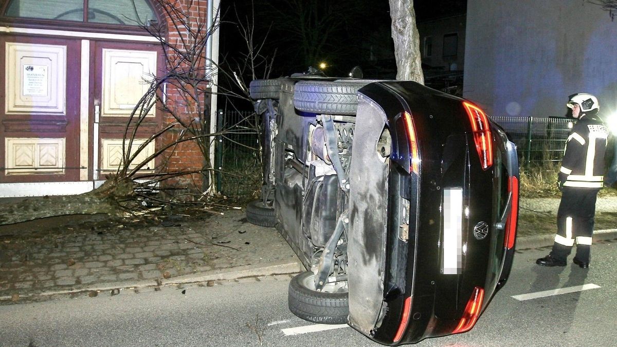 Unfall in Rathenow