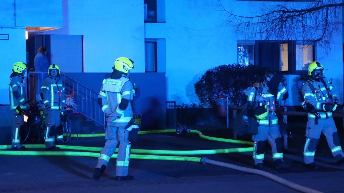 Wohnungsbrand, Falkenseer Chaussee, Spandau
