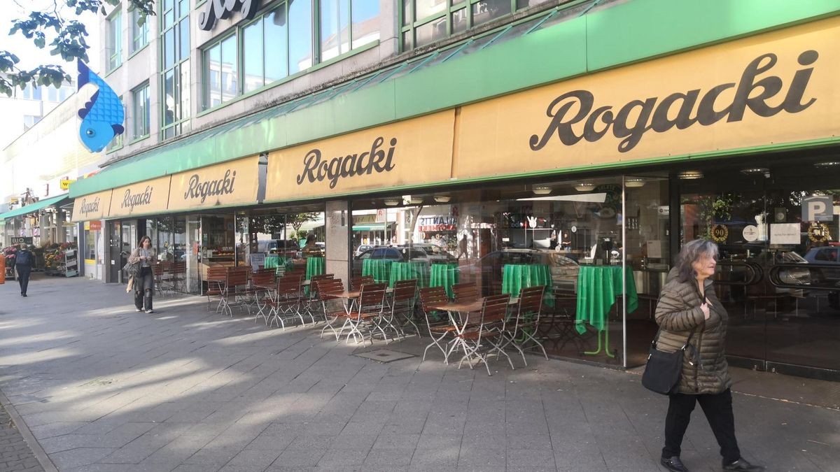 Das Feinkostgeschäft Rogacki an der Wilmersdorfer Straße ist eine Berliner Institution