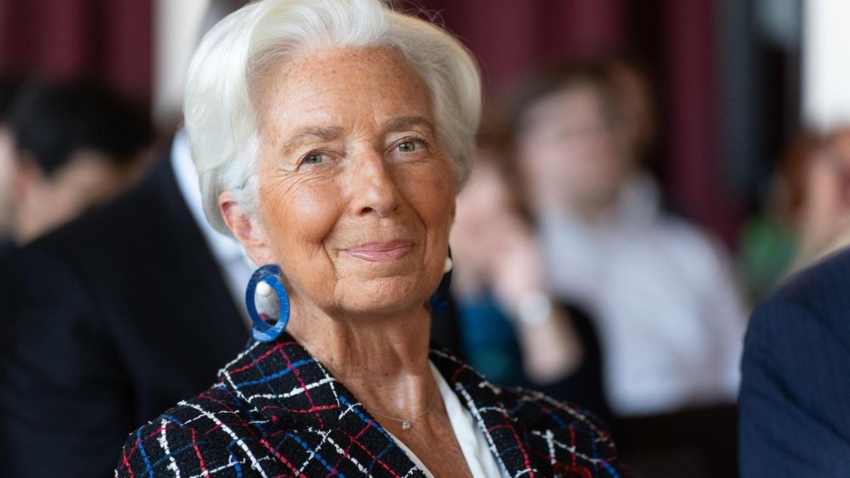 Christine Lagarde ist Präsidentin der Europäischen Zentralbank: Der Leitzins wurde heute erneut gesenkt. 