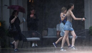 Nach der Hitze folgen Gewitter und Schauer