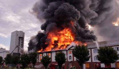 Prignitz: Großbrand in einer Haferflocken-Fabrik