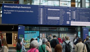 S-Bahn-Verkehr eingestellt ++ Zwei Personen in Lebensgefahr