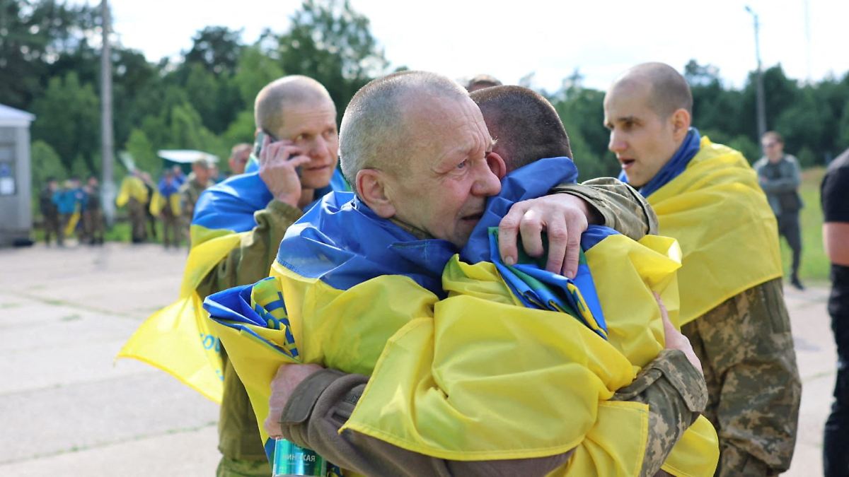 Ukraine-Krieg: Seit 2022 in Gefangenschaft: Ukraine und Russland tauschen erneut Gefangene aus
