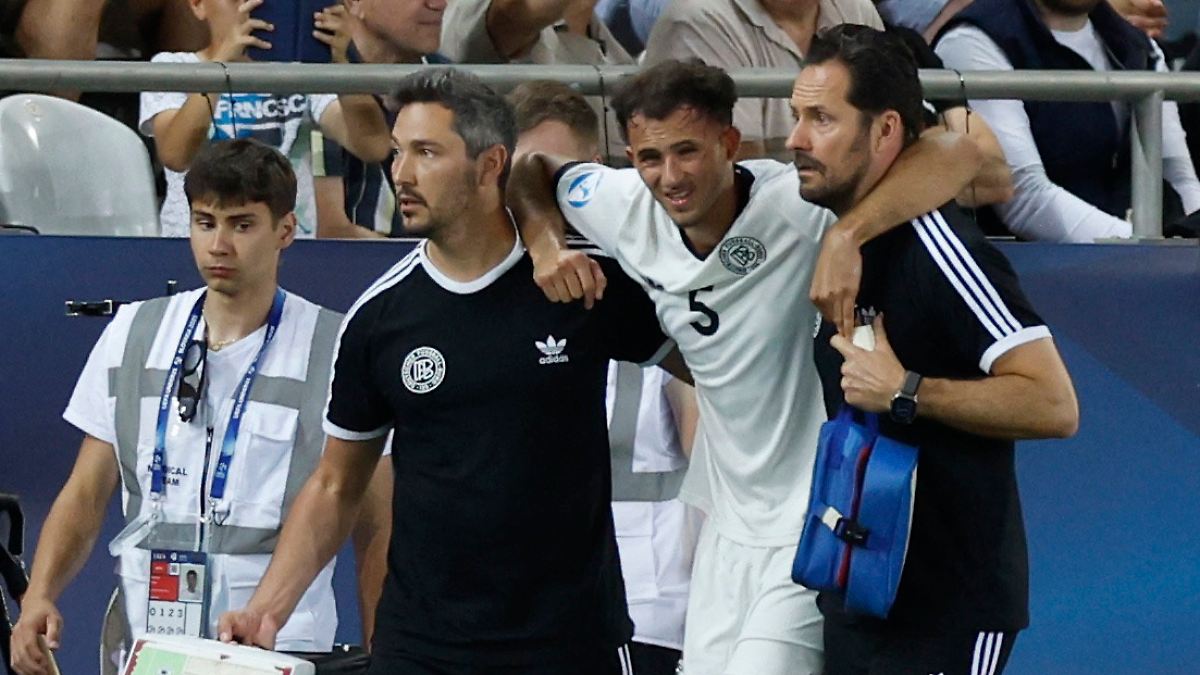 EM-Drama: Deutscher U21-Abwehrchef Max Rosenfelder fängt bitterlich an zu weinen