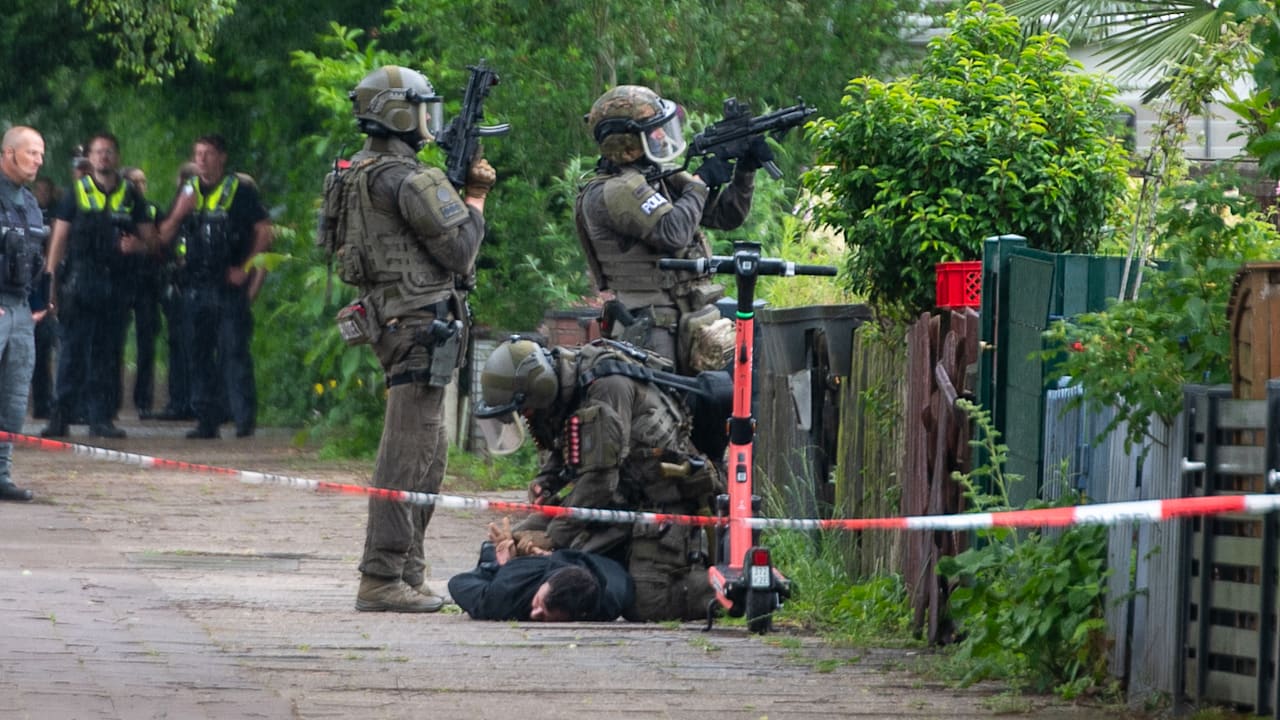 SEK-Einsatz in Hamburg: SEK entwaffnet mutmaßlichen Geiselnehmer | Regional