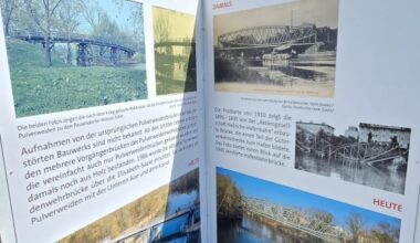 Freiluftausstellung zu Saalebrücken ist nun an der Peißnitzbrücke zu sehen – Du bist Halle