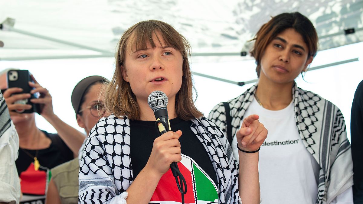 Segelschiff darf nicht anlegen: Bericht: Israel lässt Greta Thunberg nicht nach Gaza