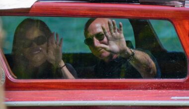 Jetzt geht's los: Jeff Bezos und Lauren Sánchez sind in Venedig eingetroffen