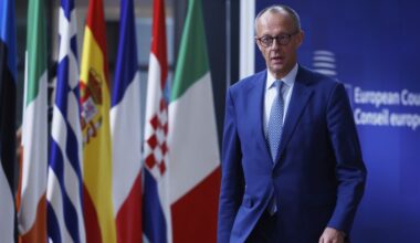 Friedrich Merz auf dem EU-Gipfel