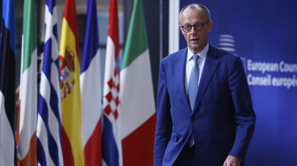 Friedrich Merz auf dem EU-Gipfel
